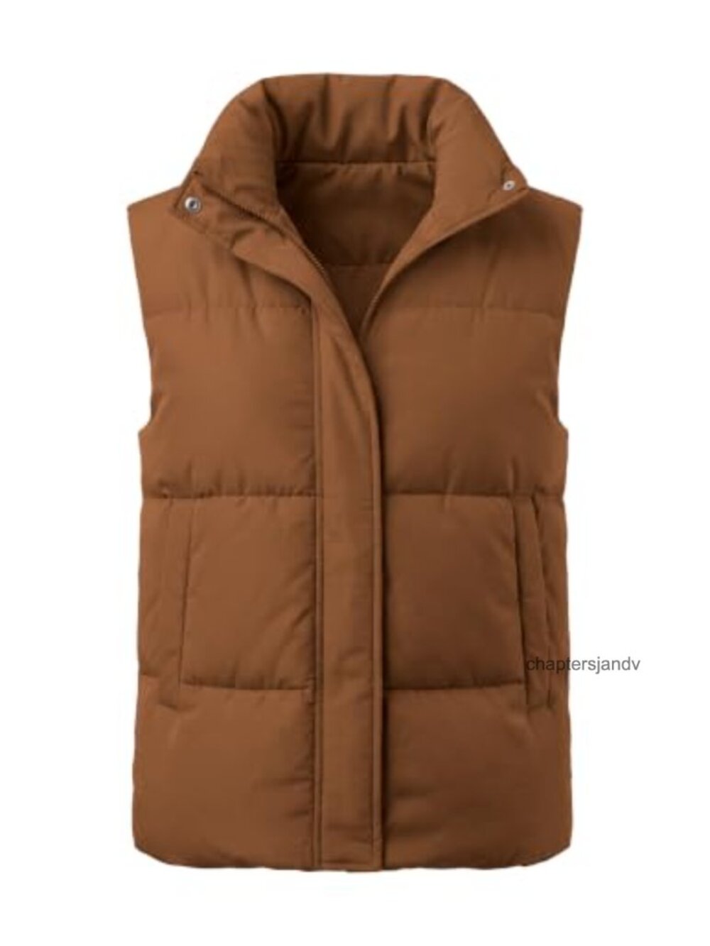 Women Puffer Vest Lightweight Quilted Zip Up Sleeveless Padded Warm